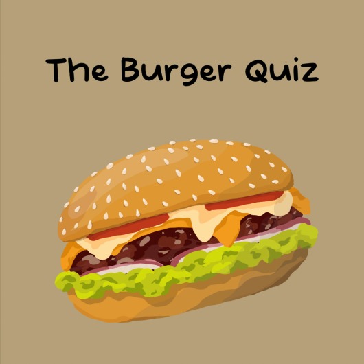 The Burger Quiz for playstation