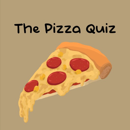 The Pizza Quiz for playstation