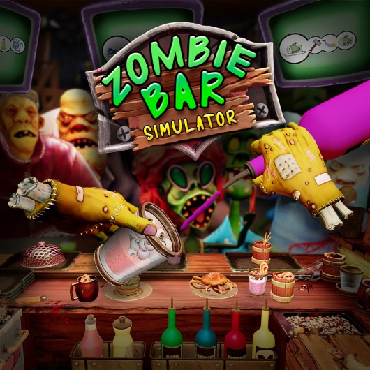 ZOMBIE BAR SIMULATOR VR for playstation