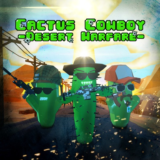 Cactus Cowboy - Desert Warfare for playstation